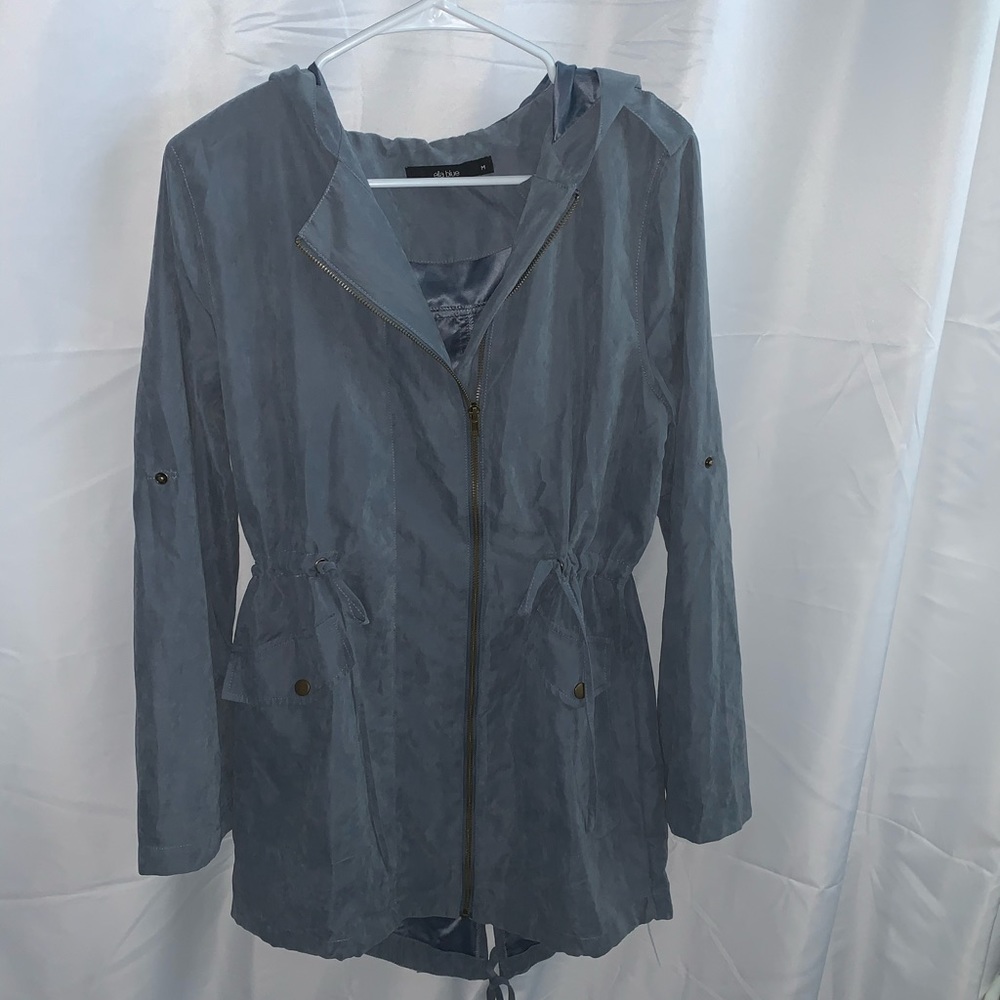 Boutique blue grey jacket